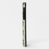 Khaki Pineapple Pattern | Voeg je Initiaal toe Case-Mate iPhone Case (Achterkant/links)
