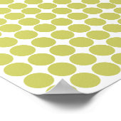 Khaki Safari Dot Poster (Hoek)