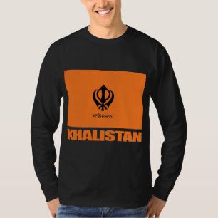 Khalistan Flag Apparel T-shirt