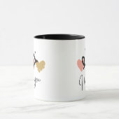 "Khalo Je t'aime" Mug de café de l'oncle arabe (Centre)