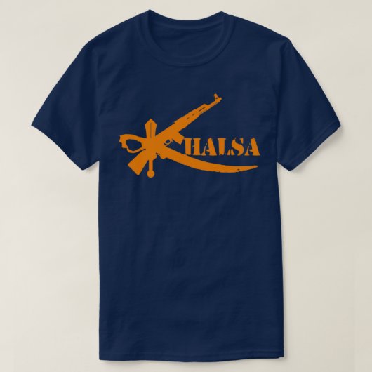 Khalsa AK47 T-shirt (Design voorkant)