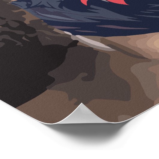 Khamzat Borz Chimaev Poster (Coin)