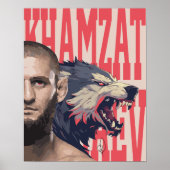 Khamzat Borz Chimaev Poster (Devant)