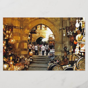 Khan al-khalili-markt briefpapier