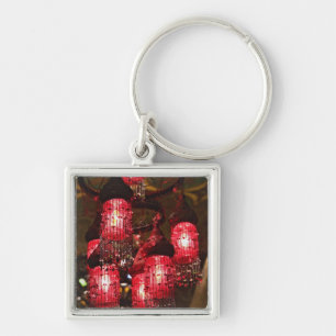 Khan el Khalili Bazaar, handelaar voor verkoop; Sleutelhanger