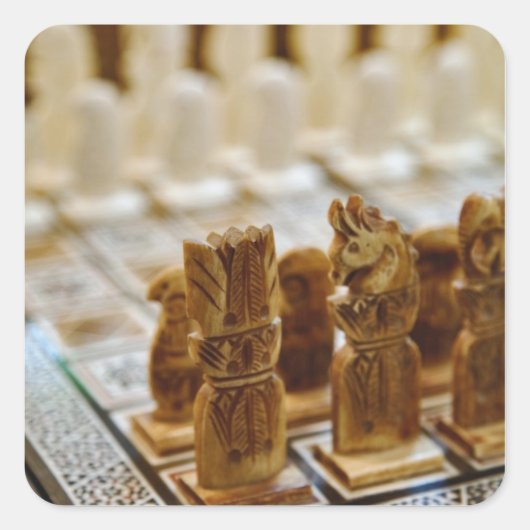 Khan el Khalili Bazaar, verkoopset, Vierkante Sticker (Voorkant)