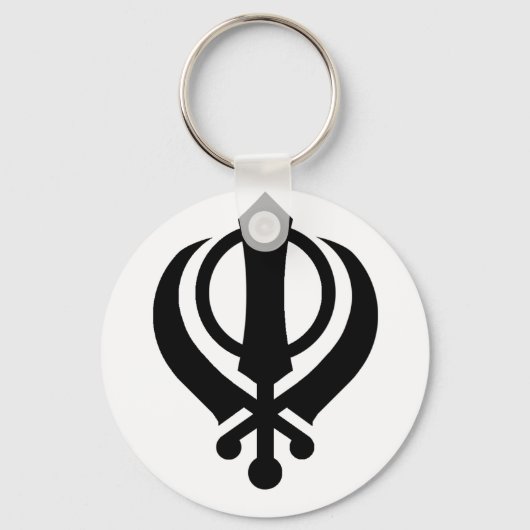 khanda-reeks sleutelhanger (Voorkant)