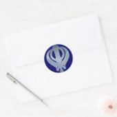 Khanda Ronde Sticker (Envelop)