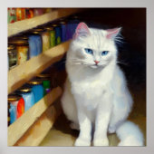 Khao Manee Cat Poster (Voorkant)
