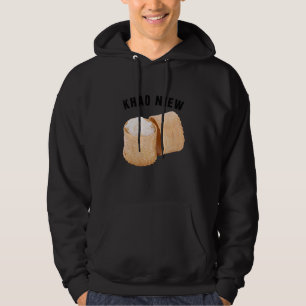 Khao Niew Kleefrijst Pot Laos Thais Voedsel Khao N Hoodie