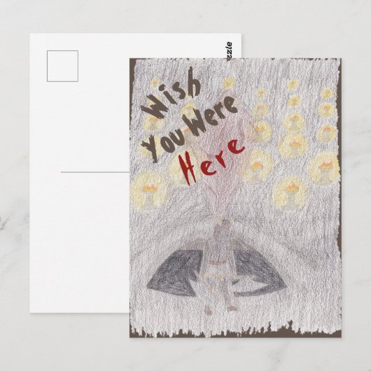 Khaos Crystal Briefkaart (Voorkant / Achterkant)