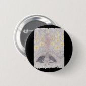 Khaos Crystal Ronde Button 5,7 Cm (Voorkant /achterkant)