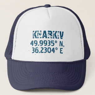 Kharkiv - Oekraïne - Breedtegraad & lengtegraad -  Trucker Pet