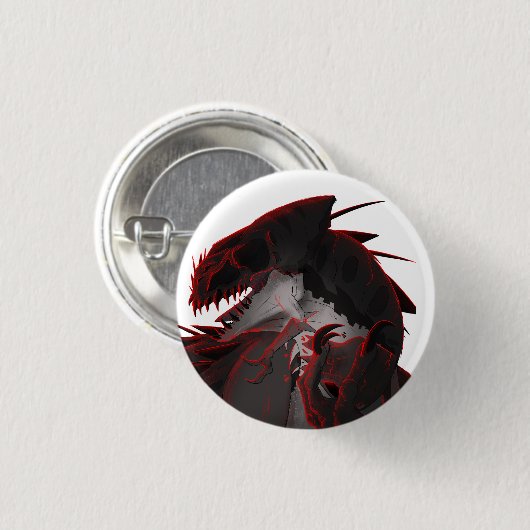 Kharnivore-Button Ronde Button 3,2 Cm (Voorkant /achterkant)
