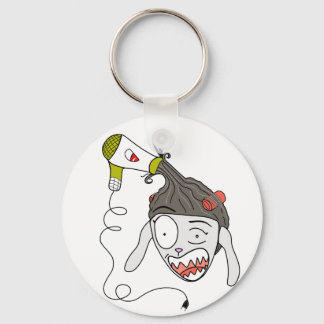 Khaty el secador diabólico sleutelhanger