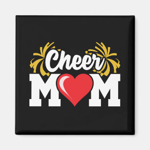 Kheer Mam - Hoge School Cheerleader - Cheerlead Magneet