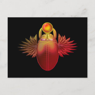 Kherpi God van de Rising Sun, de sjaalkever. Briefkaart