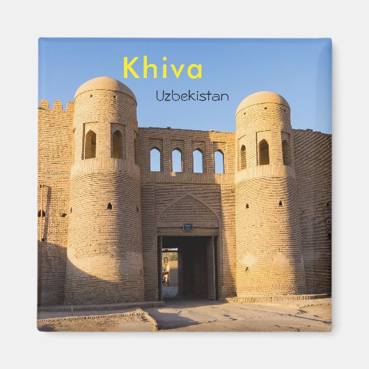 Khiva - Oezbekistan Magneet (Voorkant)