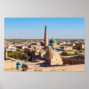 Khiva - Oezbekistan Poster