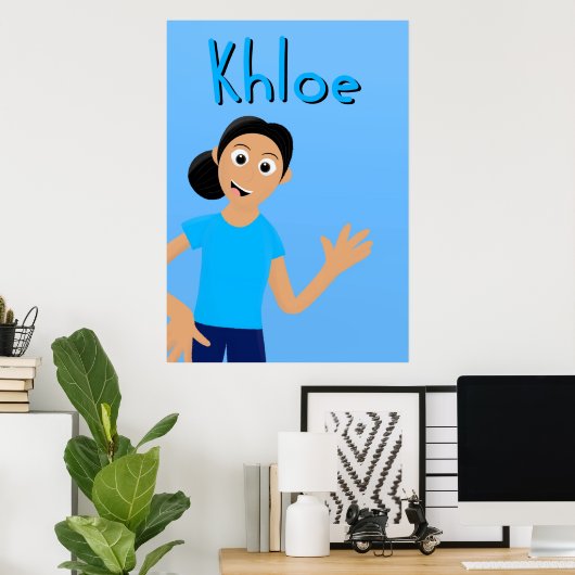 Khloe Williams Poster (Thuiskantoor)