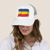 Khmer Kampuchea Krom Vlag Hoed Trucker Pet (In situ)