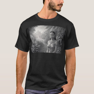 Khmer Princess op weg naar Angkor Wat T-shirt