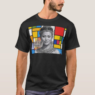 Khmer Prinses met Angkor Wat T-shirt