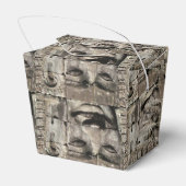 Khmer Stone Face ... Bayon Temple, Cambodja Bedankdoosjes (Achterkant)