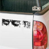 Khmer Stone Face ... Bayon Temple, Cambodja Bumpersticker (Op Truck)