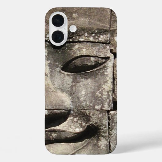Khmer Stone Face ... Bayon Temple, Cambodja Case-Mate iPhone Case (Achterkant)