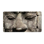 Khmer Stone Face ... Bayon Temple, Cambodja Etiket (Voorkant)