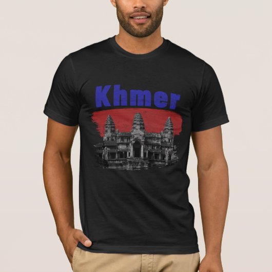 Khmer Tempel T-shirt (Voorkant)