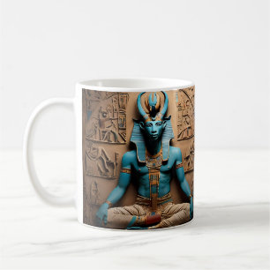 Khnum de oude Egyptische god van de schepping  Koffiemok