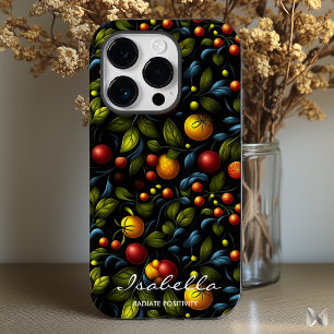 Khokhloma Bloem Phonehoesje met Moderne Twist Case-Mate iPhone 14 Pro Hoesje