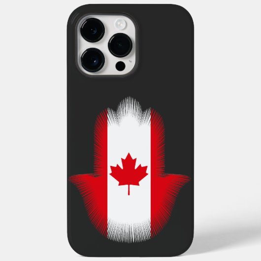 KHOMSSA Met Canadese vlag Case-Mate iPhone Case (Achterkant)