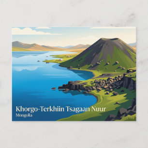 Khorgo-Terkhiin Tsagaan Nuur Nationaal Park Briefkaart