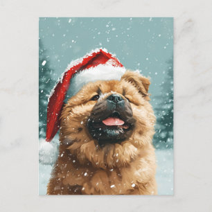 Khow met kerst briefkaart