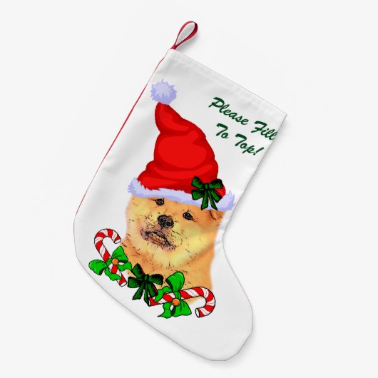 Khow met kerst kleine kerstsok (Voorkant (Hangend))