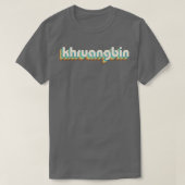 Khruangbin kleur t-shirt (Design voorkant)