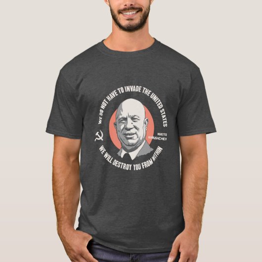 Khrushchev van binnen t-shirt (Voorkant)