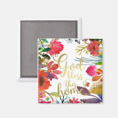 KHS Dieu bénit cet aimant domestique (Recto/Verso)