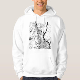 Khulna Bangladesh City Map Hoodie