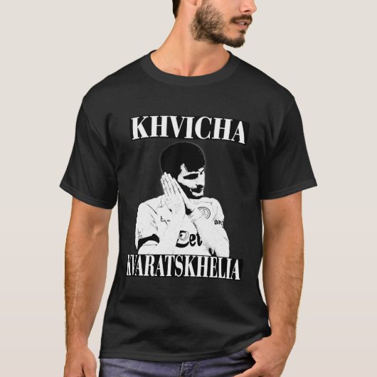 Khvicha Kvaratskhelia T-shirt (Voorkant)