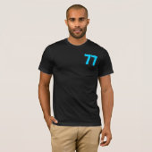 Khvicha Kvaratskhelia T-Shirt Hoodie (Voorkant volledig)