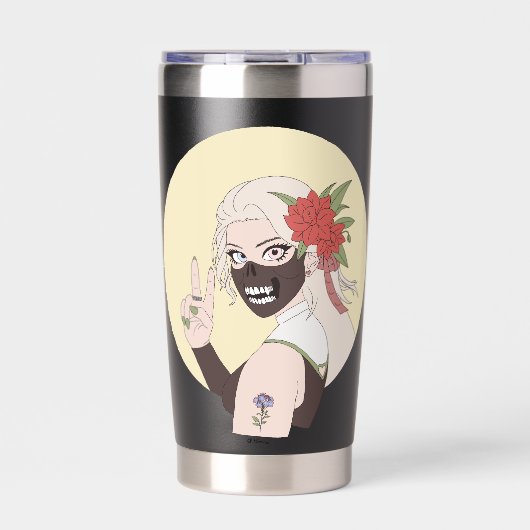 Ki 3 (Maan) Geïsoleerde Drinkbeker (Voorkant)