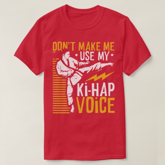 Ki Hap stem Tang Soo Do T-shirt (Design voorkant)