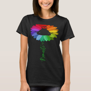 Ki Namaste Daisy Yoga Hippie Luiaard Meditatie Kos T-shirt