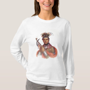Ki-On-Twog-Ky of 'Complanter', een Seneca Chief T-shirt