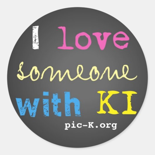 KI support stickers (Voorkant)