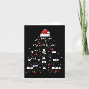 Ki Wiskunde Teacher Christmas Matching Kostuum Wis Kaart